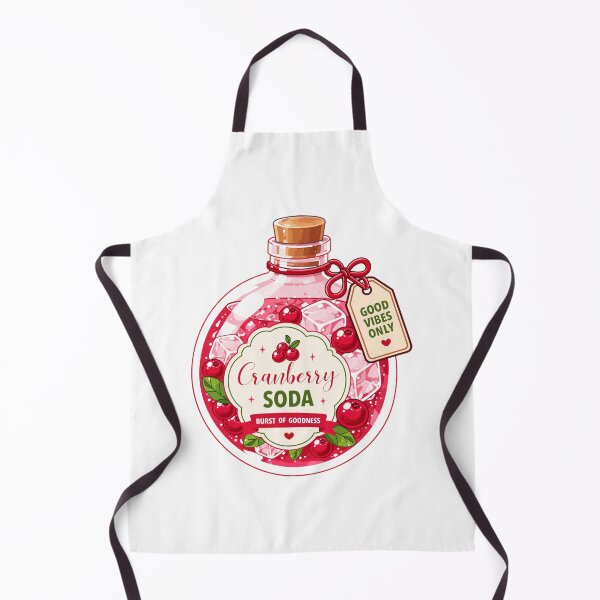 Item preview, Cute Cranberry Soda Clipart PNG designed and sold by KJackArtwork.