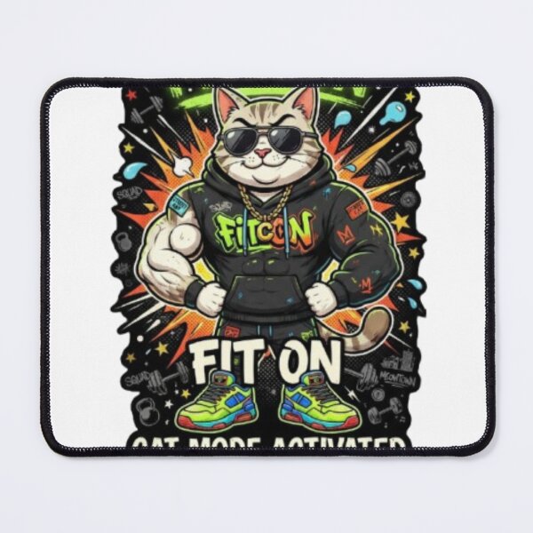 Item preview, FIT ON Street Cat Boss – Cool Urban Cat Streetwear T-Shirt designed and sold by Fit On.