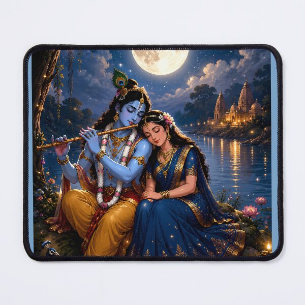 Item preview, Krishna and Radha Divine Love designed and sold by lexxclothing.