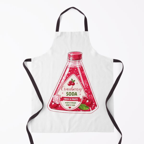 Item preview, Cute Cranberry Soda Clipart PNG designed and sold by KJackArtwork.