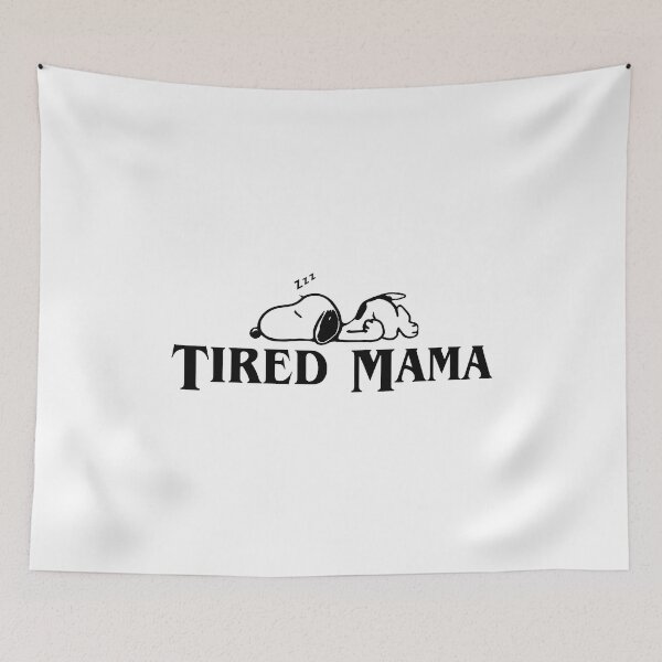 Item preview, Sleeping Dog Mama Funny Quote designed and sold by llaRudicil8.