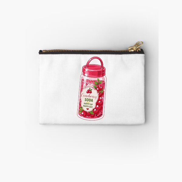Item preview, Cute Cranberry Soda Clipart PNG designed and sold by KJackArtwork.
