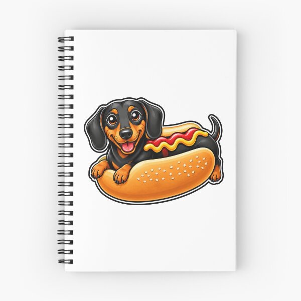 Item preview, Funny Dachshund Wiener Dog Hot dog designed and sold by WeirdlyMild.