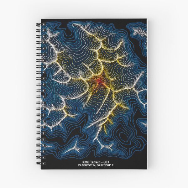 Item preview, KM6 Terrain 003 – Mystery Contour Map Art designed and sold by KissMy6 Industries.