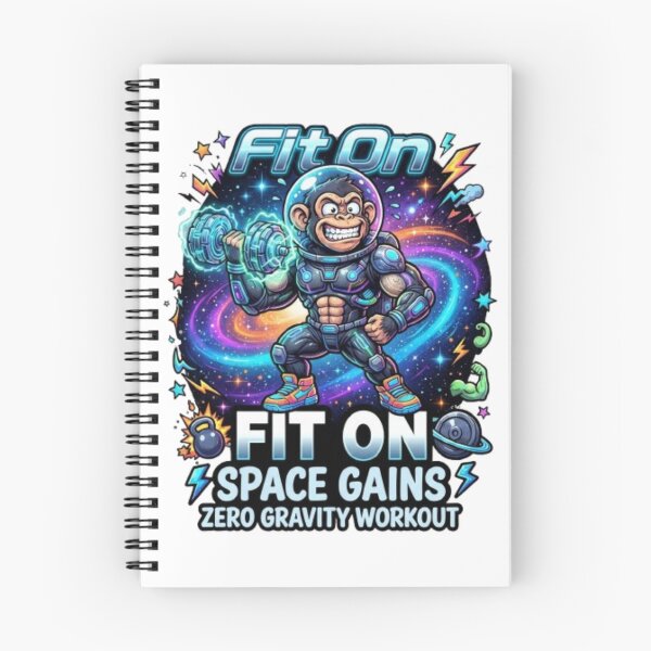 Item preview, Space Monkey Astronaut – Funny Cosmic Animal Sci Fi T-Shirt designed and sold by Fit On.