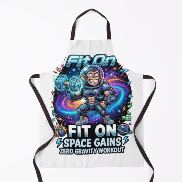 Item preview, Space Monkey Astronaut – Funny Cosmic Animal Sci Fi T-Shirt designed and sold by Fit On.