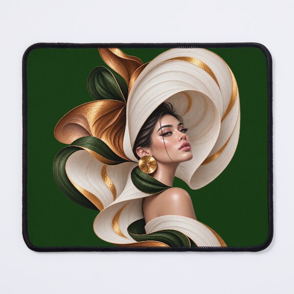 Item preview, Woman in Flowing Fabric designed and sold by LiMarchee.