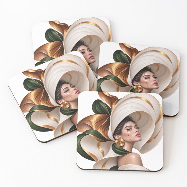 Item preview, Woman in Flowing Fabric designed and sold by LiMarchee.