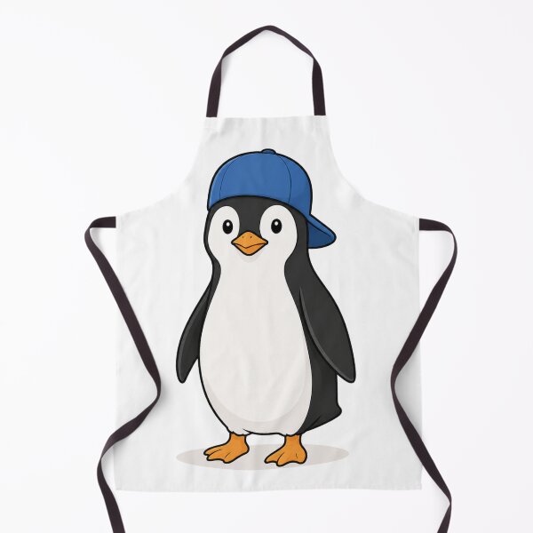 Item preview, Pepe the Penguin – Cute Penguin with Blue Cap designed and sold by LittleGinnyArt.