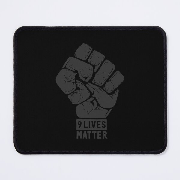 Item preview, Nine Lives Matter designed and sold by doodl-do.