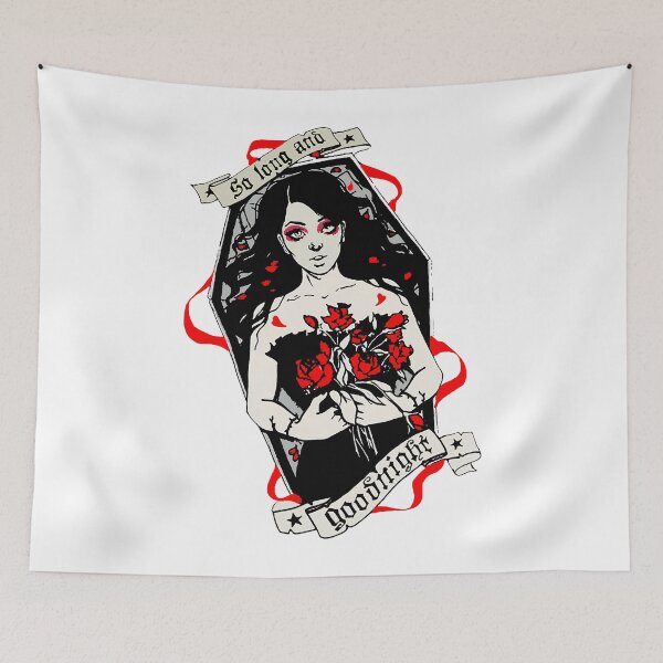 Item preview, gothic sad girl burried alive designed and sold by designa077.