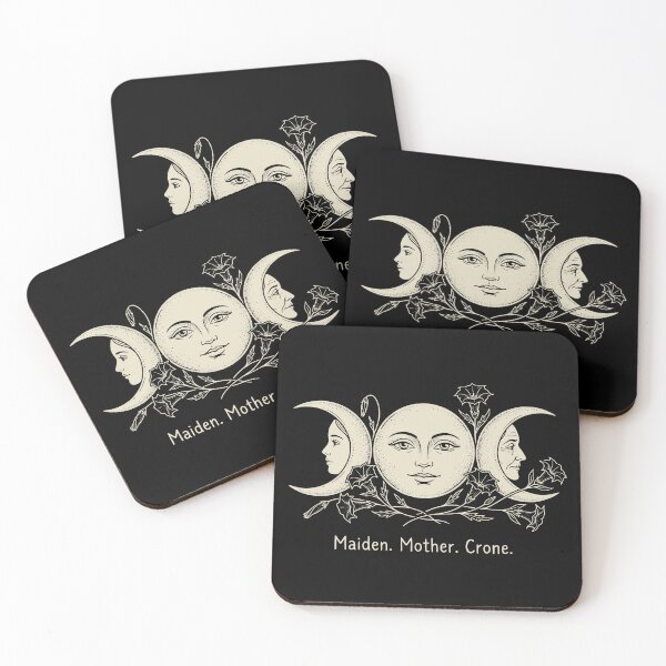 Item preview, Maiden Mother Crone Triple Moon Goddess designed and sold by Sekla-Studio.