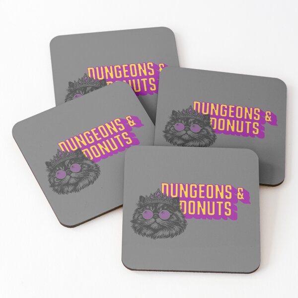 Item preview, Dungeons and Donuts designed and sold by Truck Stop One.
