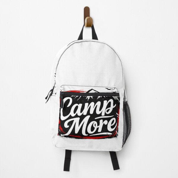 Item preview, Camp More Trash Polka Outdoor Design designed and sold by GabeMountainArt.