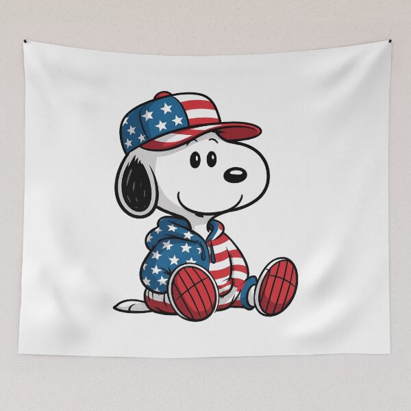 Item preview, Patriotic Dog American Flag Fun designed and sold by llaRudicil8.