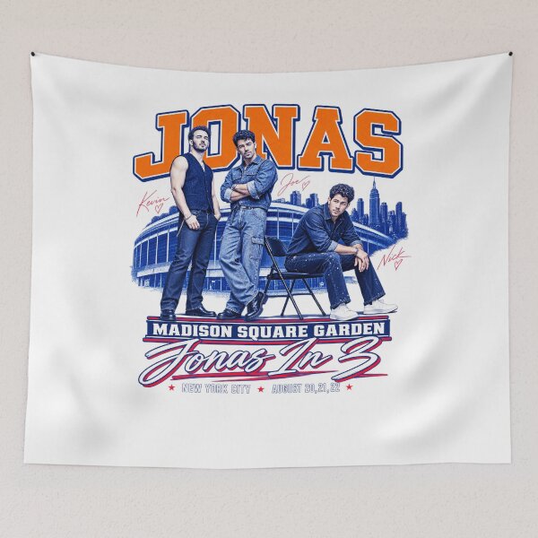 Aperçu de l'œuvre Jonas Brothers créée et vendue par EerieCanvas.