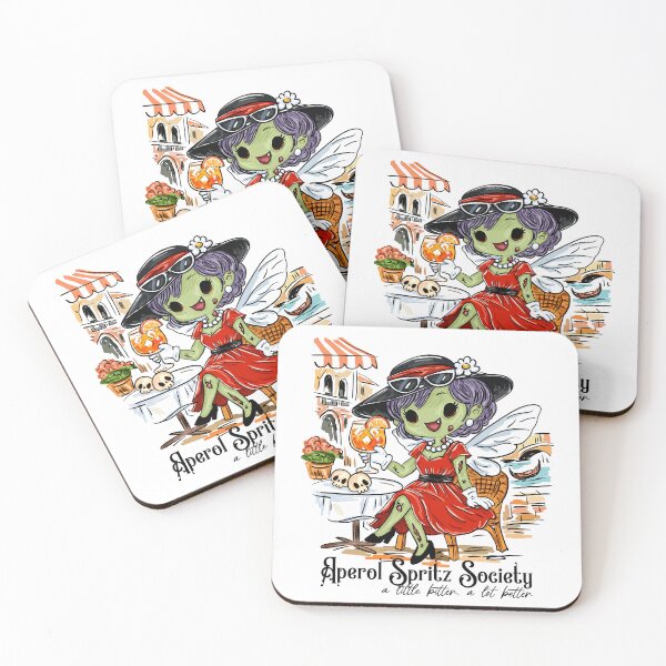 Item preview,  Aperol Spritz Society Fairy designed and sold by HRSCreates.