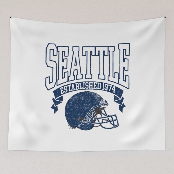 Item preview, Seattle Vintage Football Est 1974 Pullover designed and sold by degasperis.