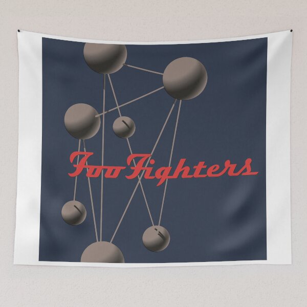 Item preview, Foo Fighters Abstract 3D Sphere Design – Retro Alternative Rock Aesthetic designed and sold by seLaleeeNamha.