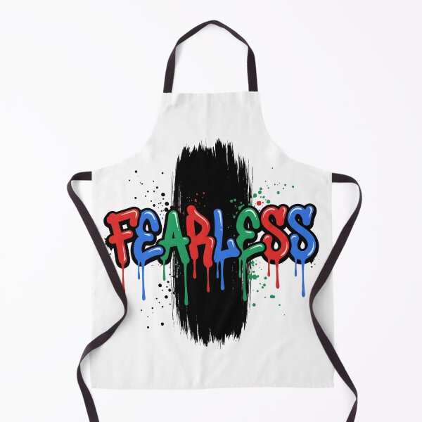 Item preview, Colorful Graffiti Fearless Typography Streetwear Design designed and sold by StickerNestYou.