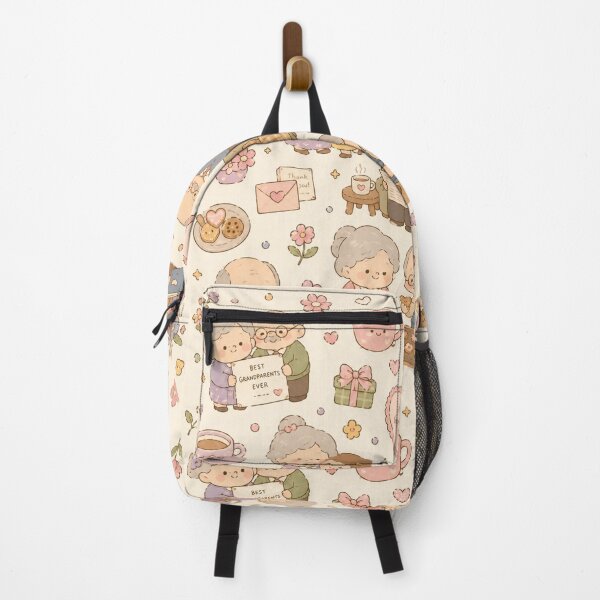 Item preview, A cute whimsical grandparent's day pattern designed and sold by ellinnur.