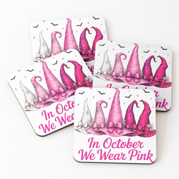 Item preview, Pink Ribbon Witch Hat Breast Cancer Halloween Awareness  designed and sold by DYAFLK.