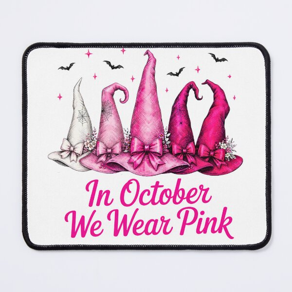 Item preview, Pink Ribbon Witch Hat Breast Cancer Halloween Awareness designed and sold by DYAFLK.