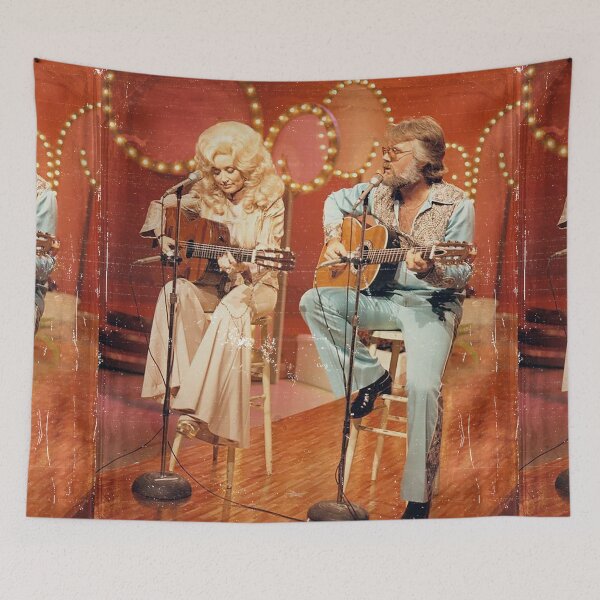 Item preview, Dolly Parton and Kenny Rogers Vintage designed and sold by Altaf Aji.