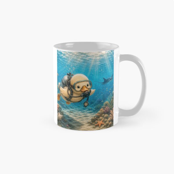 Item preview, Scuba Duck Underwater Ocean Adventure designed and sold by dreamybyana.