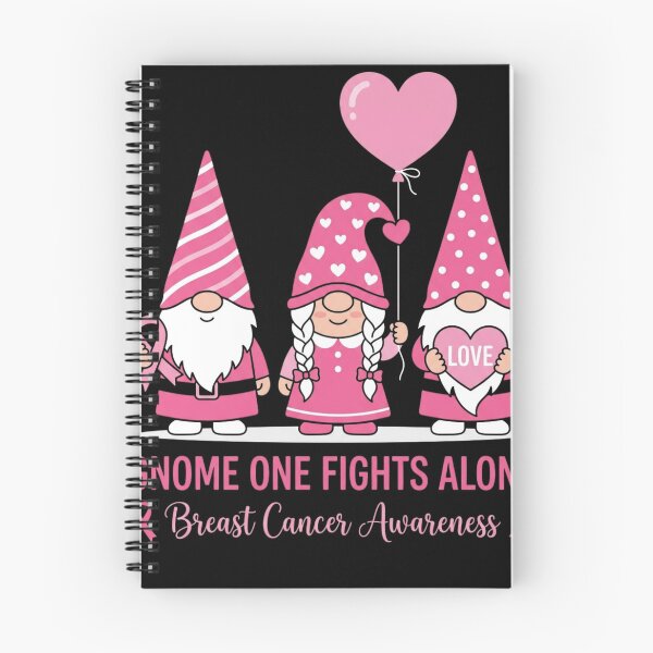 Item preview, Gnome One Fights Alone Breast Cancer Awareness Warrior Survivor Supporter  designed and sold by w66aboo.