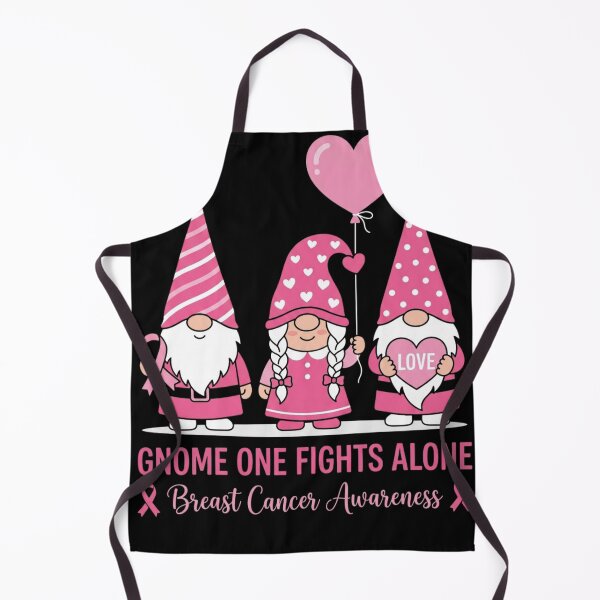 Item preview, Gnome One Fights Alone Breast Cancer Awareness Warrior Survivor Supporter designed and sold by w66aboo.