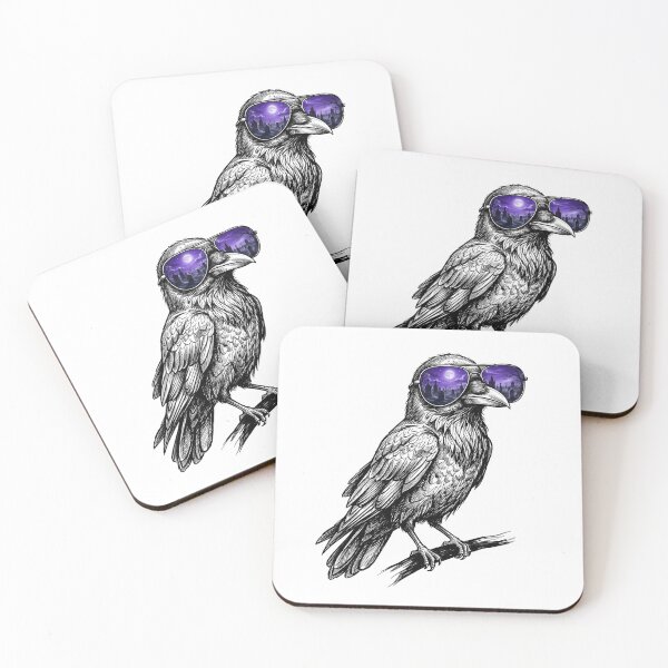 Item preview, Raven Graveyard Night Shades Reflection designed and sold by Bad-Decisions-Designs.