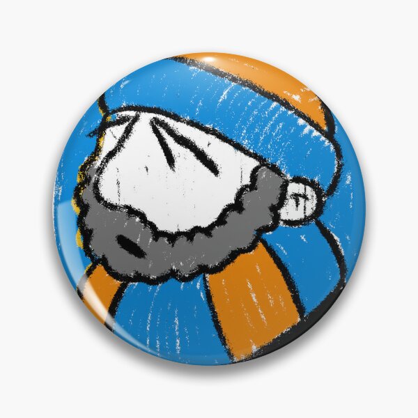 Item preview, Classic Football Fan Illustration | Footy Terrace Supporter | Orange & Blue Scarf designed and sold by GWARTGB.
