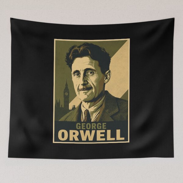 Item preview, George Orwell  designed and sold by ValentinaHramov.