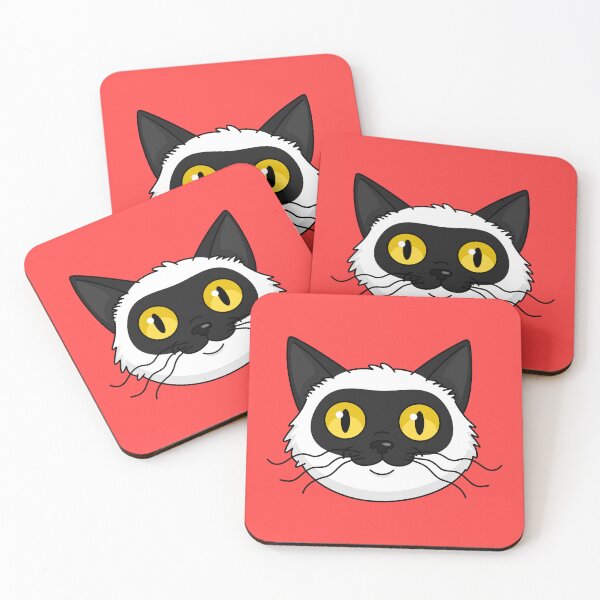 Item preview, Cat Cartoon Head designed and sold by Krameri Creations.