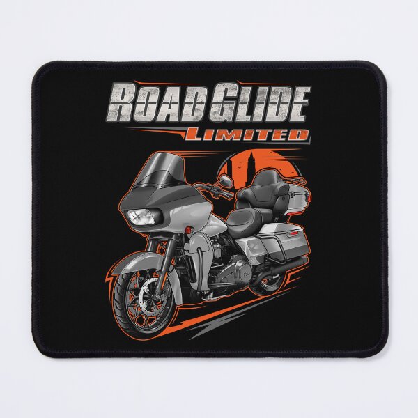 Item preview, Motorcycle Road Glide FLTRK 2020 Limited Barracuda Silver Denim & Black Denim for Motorcycle Riders designed and sold by MotoApparelHub.