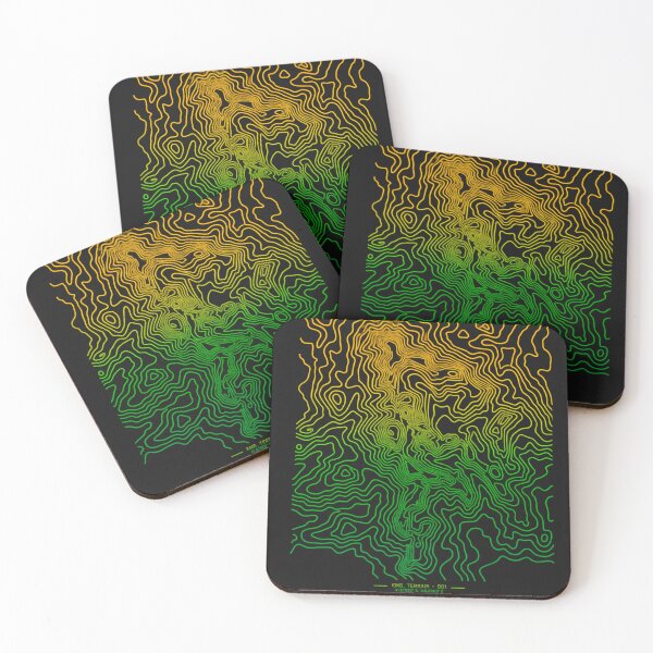 Item preview, KM6 Terrain 001 - Mystery Contour Art designed and sold by KissMy6 Industries.