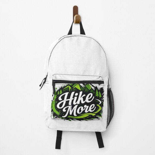 Item preview, Hike More Trash Polka Mountain Design designed and sold by GabeMountainArt.