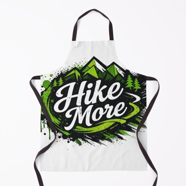 Item preview, Hike More Trash Polka Mountain Design designed and sold by GabeMountainArt.