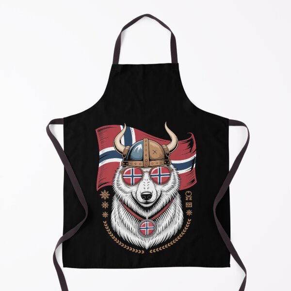 Item preview, Wolf with Viking Helmet and Flag designed and sold by jkrphoto.