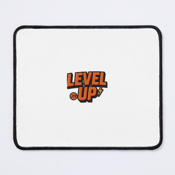 Item preview, Level Up Gamer Motivational | Orange 3D Streetwear Graphic designed and sold by JahTeeStudio.