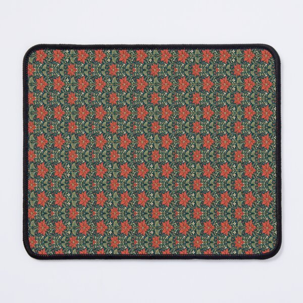 Item preview, Elegant Teal Gold Art Nouveau Poinsettia Christmas designed and sold by sadedream.