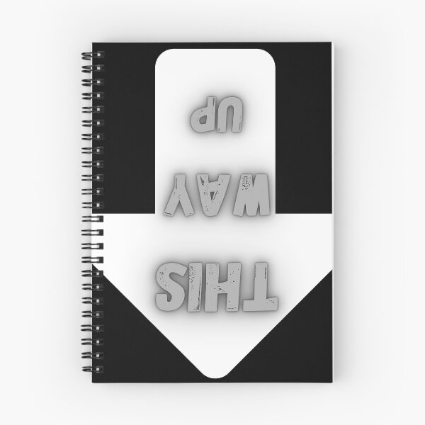 Item preview, This Way Up – Upside Down Arrow Graphic designed and sold by Snedsdigital.