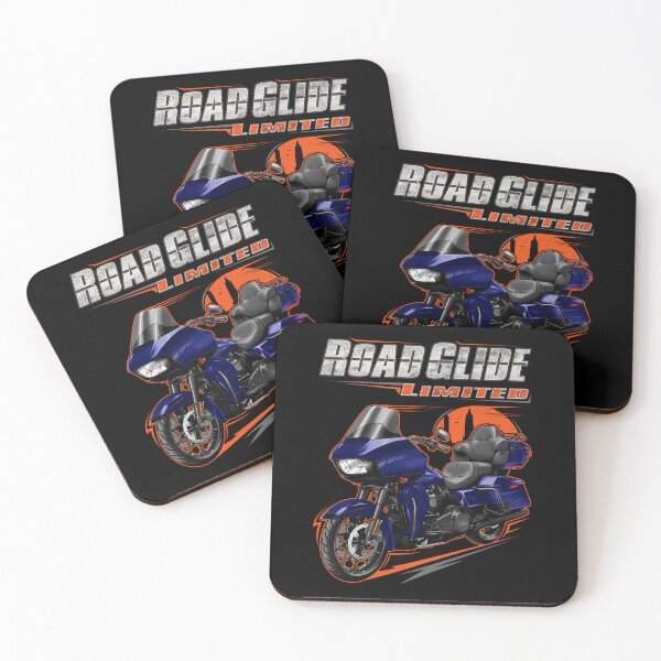 Item preview, Motorcycle Road Glide FLTRK 2020 Limited Zephyr Blue & Black Sunglo for Motorcycle Riders designed and sold by MotoApparelHub.
