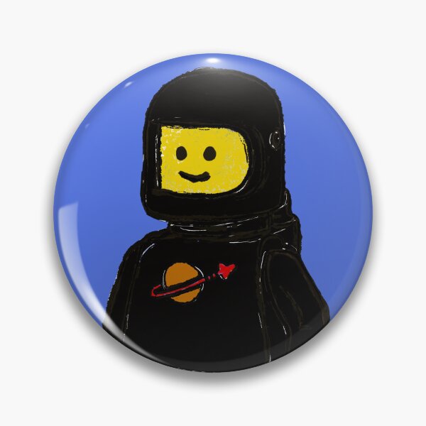 Item preview, Black Spaceman Minifigure designed and sold by SombreroDoodles.