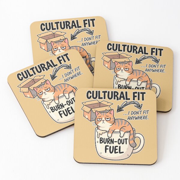 Item preview, Office Day with Cats: The Burnout Meme You Need on Your Mug and Stickers designed and sold by G-A-D-U.