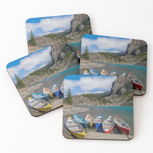 Item preview, Canoes on Moraine Lake designed and sold by Gerard Fornarotto.