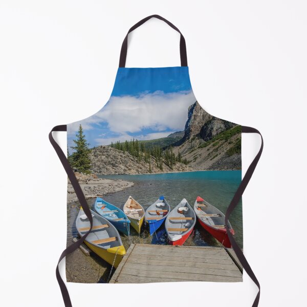 Item preview, Canoes on Moraine Lake designed and sold by Gerard Fornarotto.