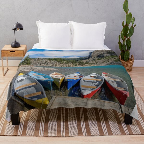 Item preview, Canoes on Moraine Lake designed and sold by Gerard Fornarotto.