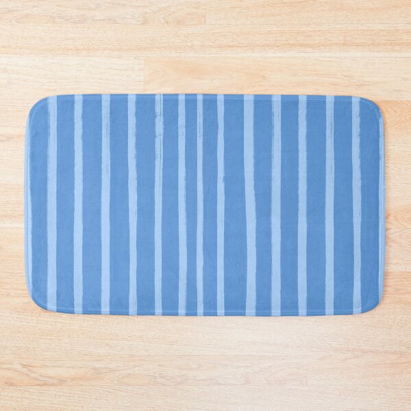 Item preview, Blue Brush Stroke Stripes Pattern designed and sold by OneThreeSix.